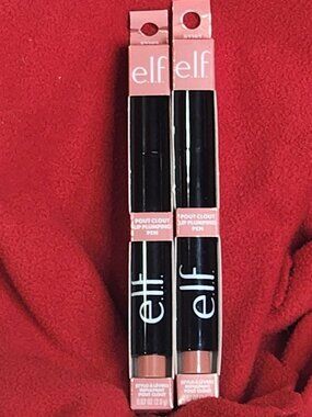 E.L.F. 3-IN-1 Lip Plumper Gloss Balm Pout Clout Plumping Pen #82292 Pinky Out 2